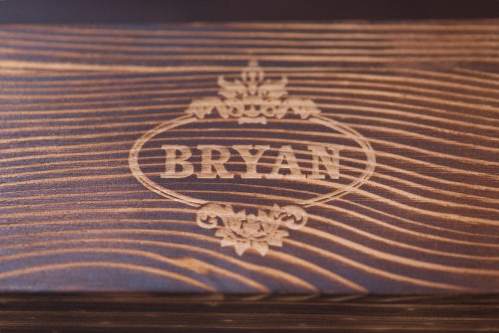 personalized wood box